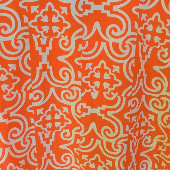 Buttons Geometric Print 3/4 Sleeve Dress Shirt - Picture 5 of 12